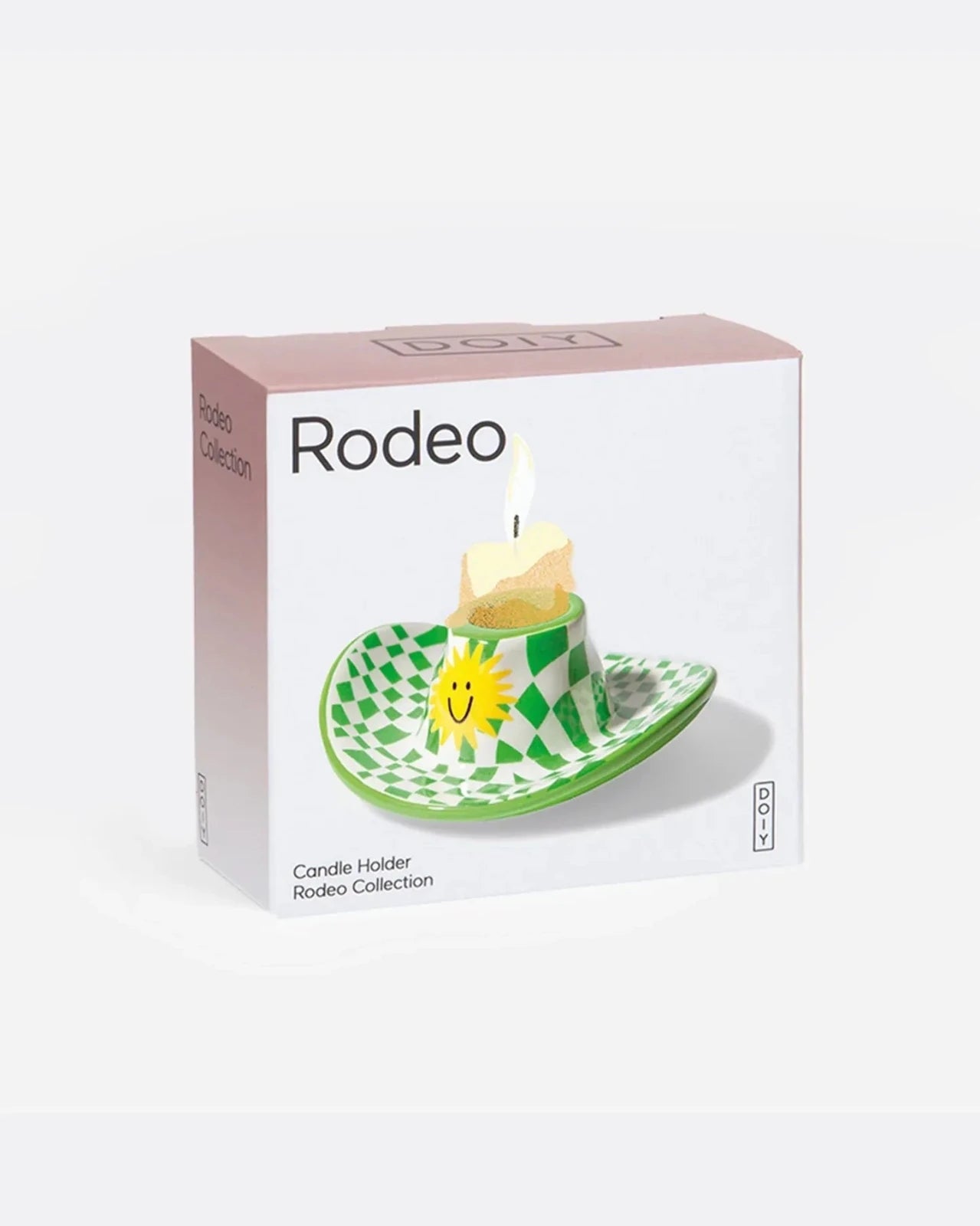 DOIY - RODEO Kerzenständer • Grüner Cowboyhut - Kerzenständer - ROSA ECK