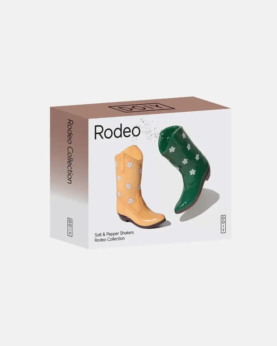 DOIY - RODEO Salz - und Pfefferstreuer 2er - Set - Salz - und Pfefferstreuer - ROSA ECK Concept Store