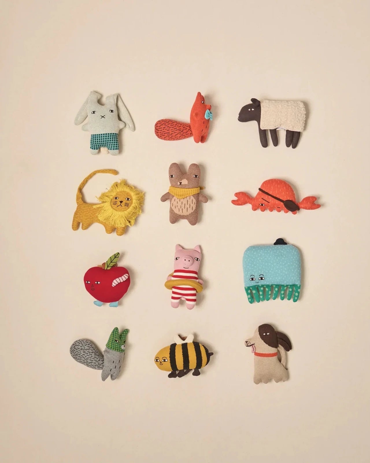 Donna Wilson - BONNIE BUNNY Stofftier Hase - Stofftier - ROSA ECK