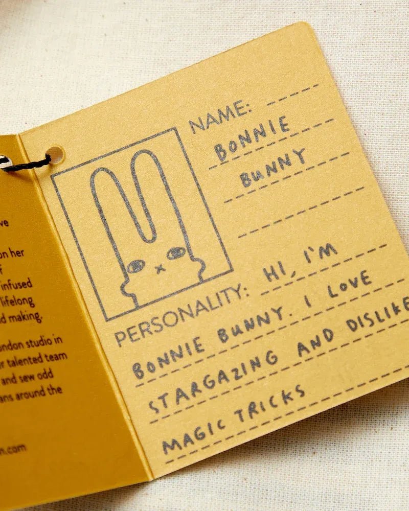 Donna Wilson - BONNIE BUNNY Stofftier Hase - Stofftier - ROSA ECK