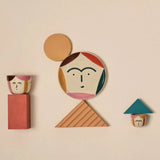 Donna Wilson - FREYA FACE Tasse - Kaffee - und Teetasse - ROSA ECK