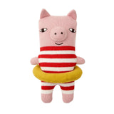 Donna Wilson - MITCH PIG Stofftier Schweinchen - Stofftier - ROSA ECK