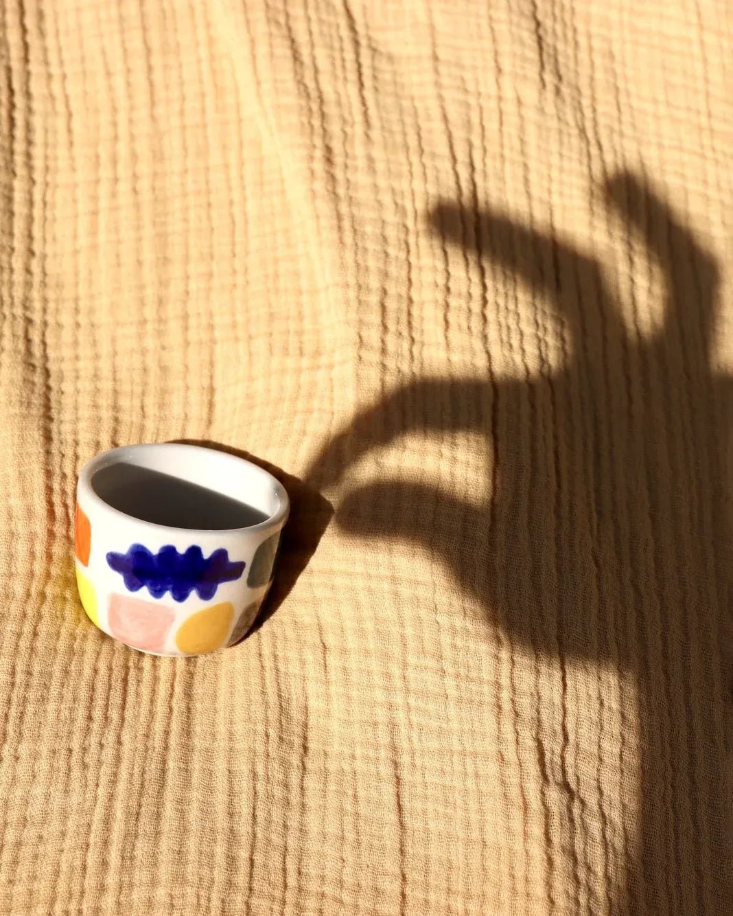 Donna Wilson - MOTTLE Espressotasse/Dippschale - Espressotasse - ROSA ECK