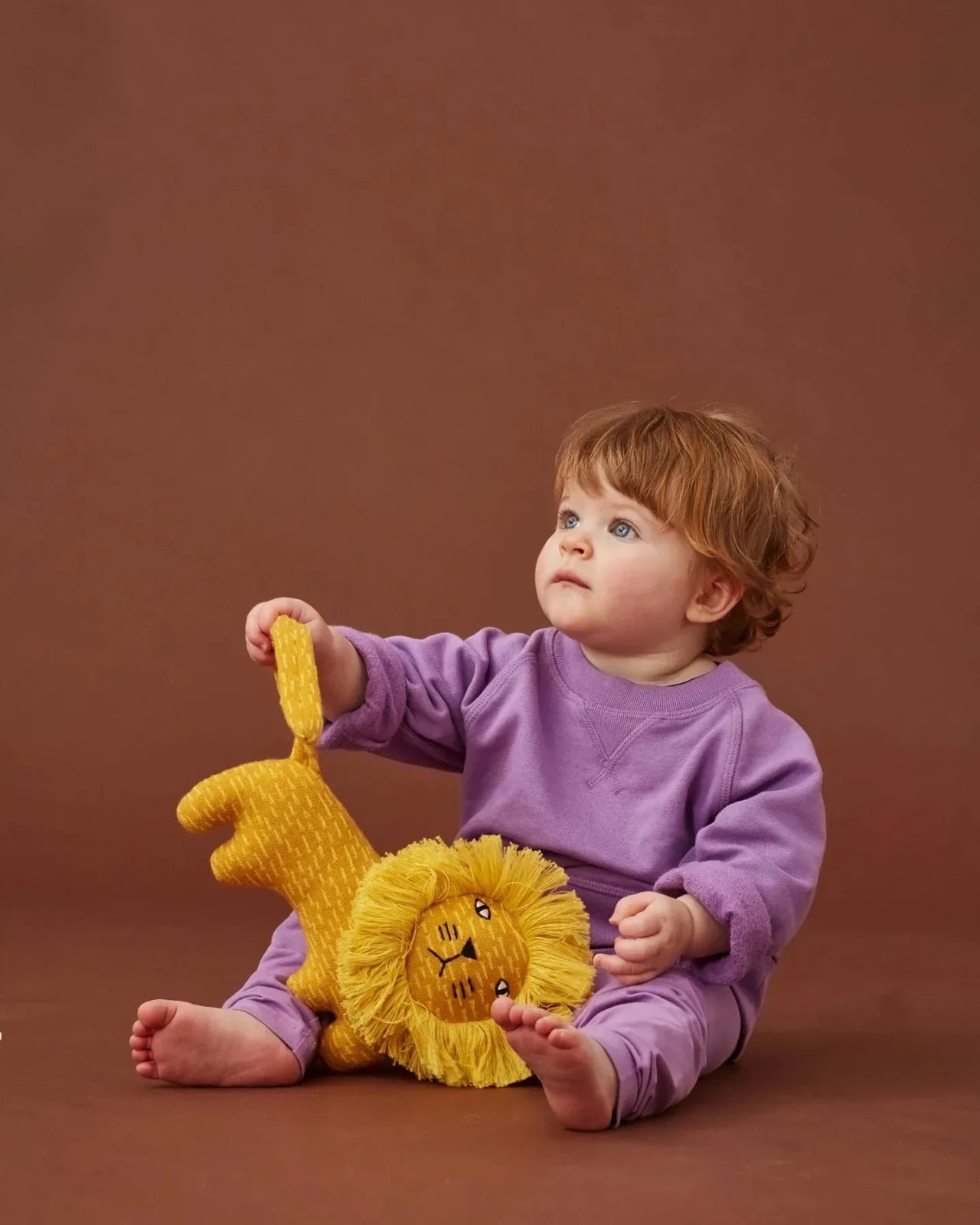 Donna Wilson - RONNIE LION Stofftier Löwe - Stofftier - ROSA ECK