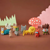 Donna Wilson - RONNIE LION Stofftier Löwe - Stofftier - ROSA ECK