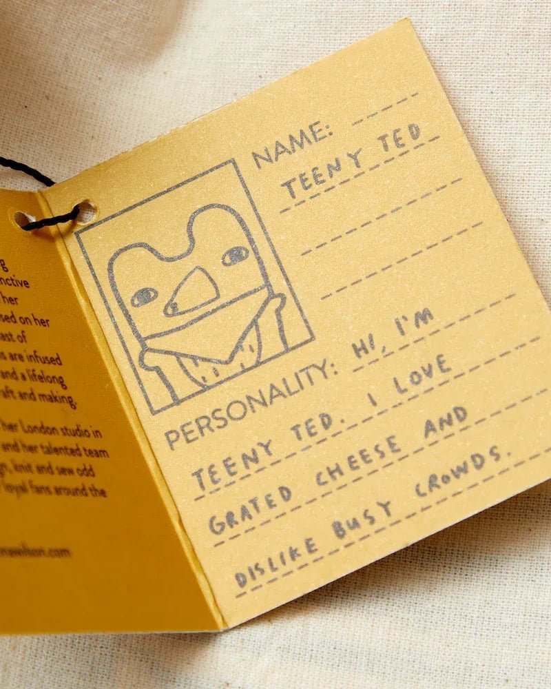 Donna Wilson - TEENY TED Stofftier - Stofftier - ROSA ECK