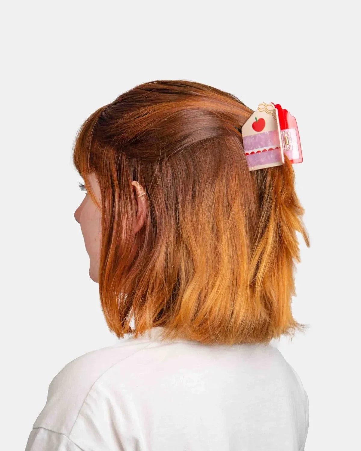 EAT MY SOCKS - CAKE Haarklammer Kuchen - Haarklammer - ROSA ECK