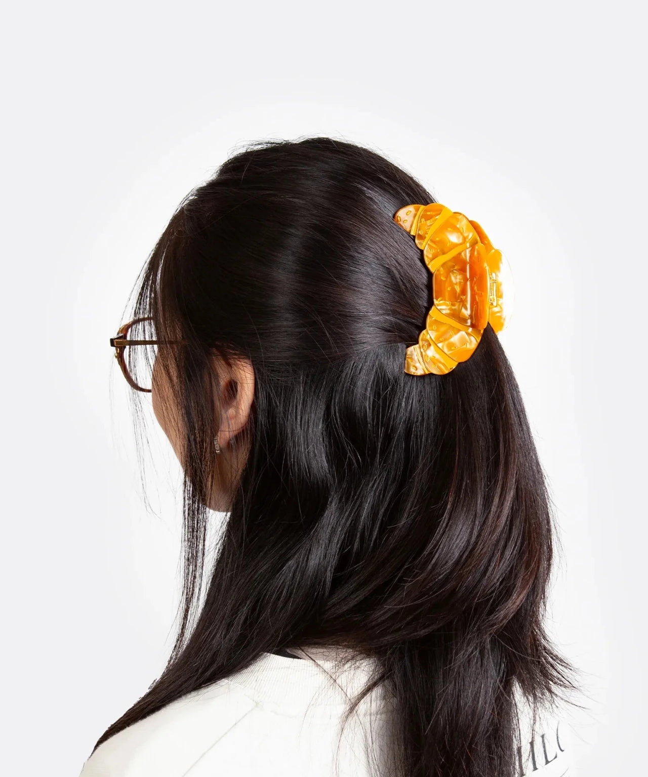 EAT MY SOCKS - CROISSANT Haarklammer Croissant - Haarklammer - ROSA ECK