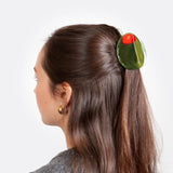 EAT MY SOCKS - OLIVE Haarklammer - Haarklammer - ROSA ECK