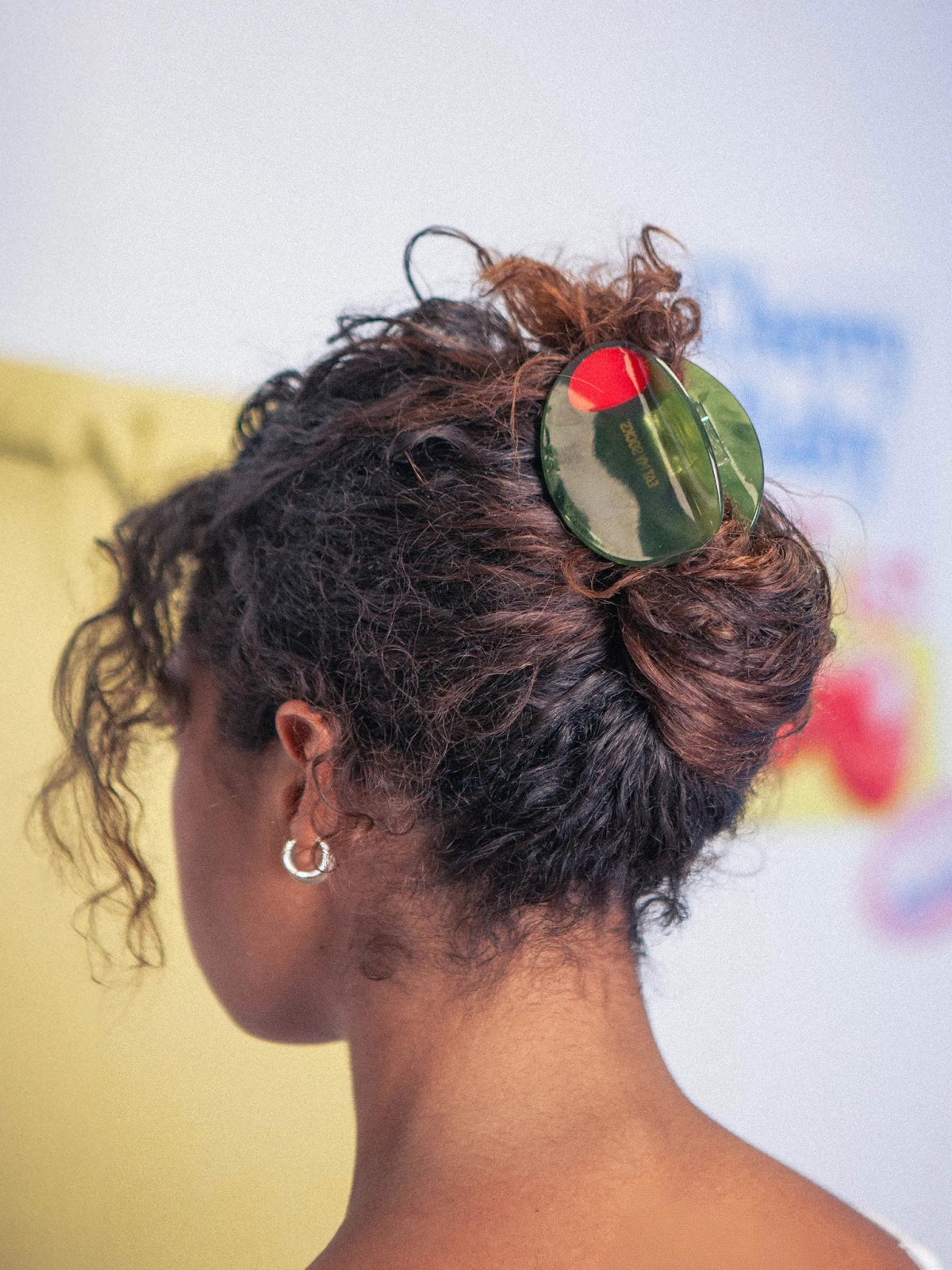 EAT MY SOCKS - OLIVE Haarklammer - Haarklammer - ROSA ECK