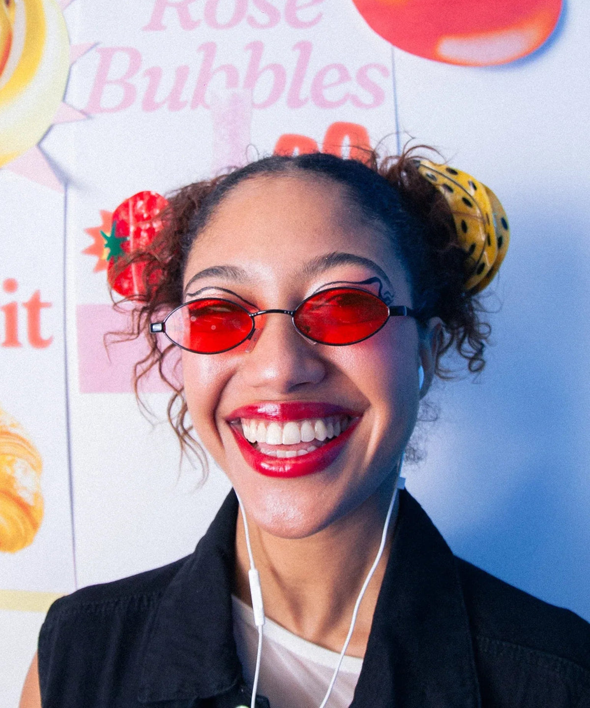 EAT MY SOCKS - TOMATO Haarklammer - Haarklammer - ROSA ECK