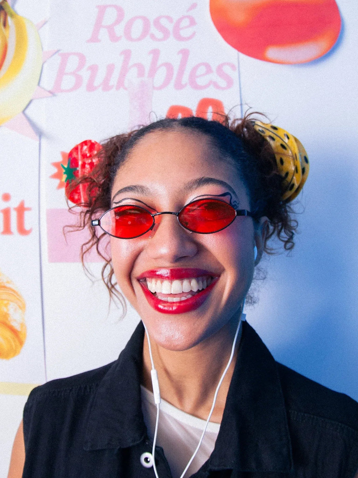 EAT MY SOCKS - TOMATO Haarklammer - Haarklammer - ROSA ECK