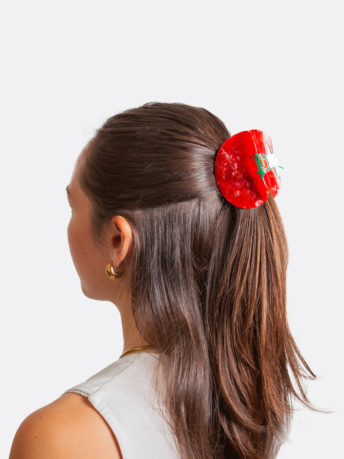 EAT MY SOCKS - TOMATO Haarklammer - Haarklammer - ROSA ECK