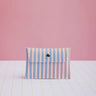 ECKE - Geldbeutel • Blau Streifen - Geldbeutel - ROSA ECK