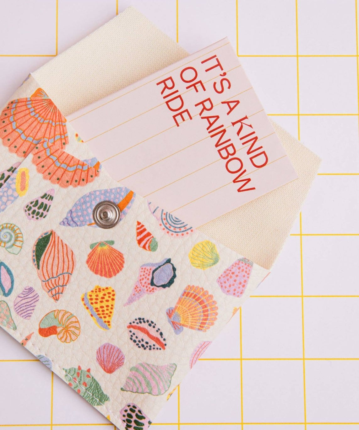 ECKE - Geldbeutel • Muscheln Beige - Geldbeutel - ROSA ECK