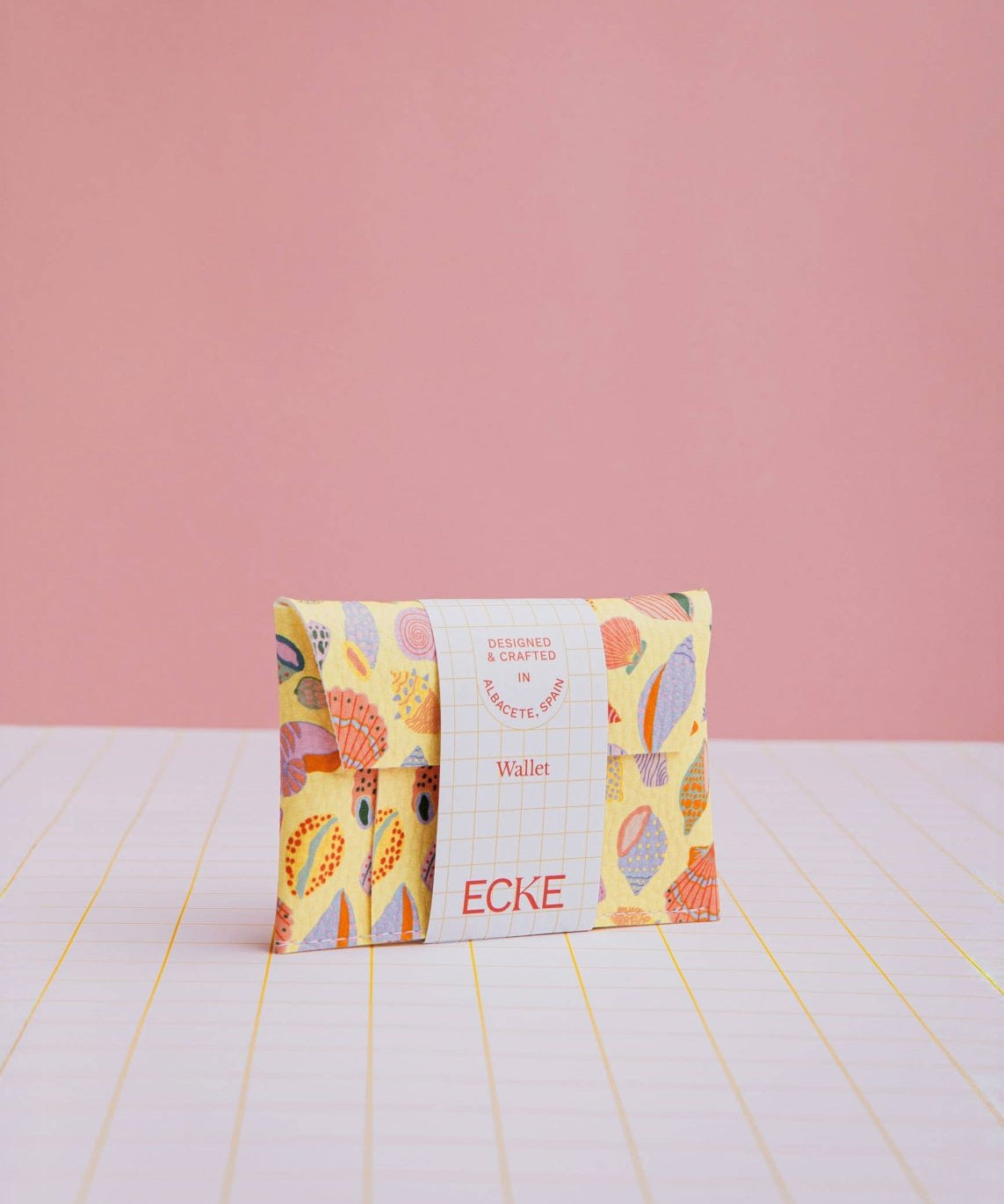 ECKE - Geldbeutel • Muscheln Gelb - Geldbeutel - ROSA ECK