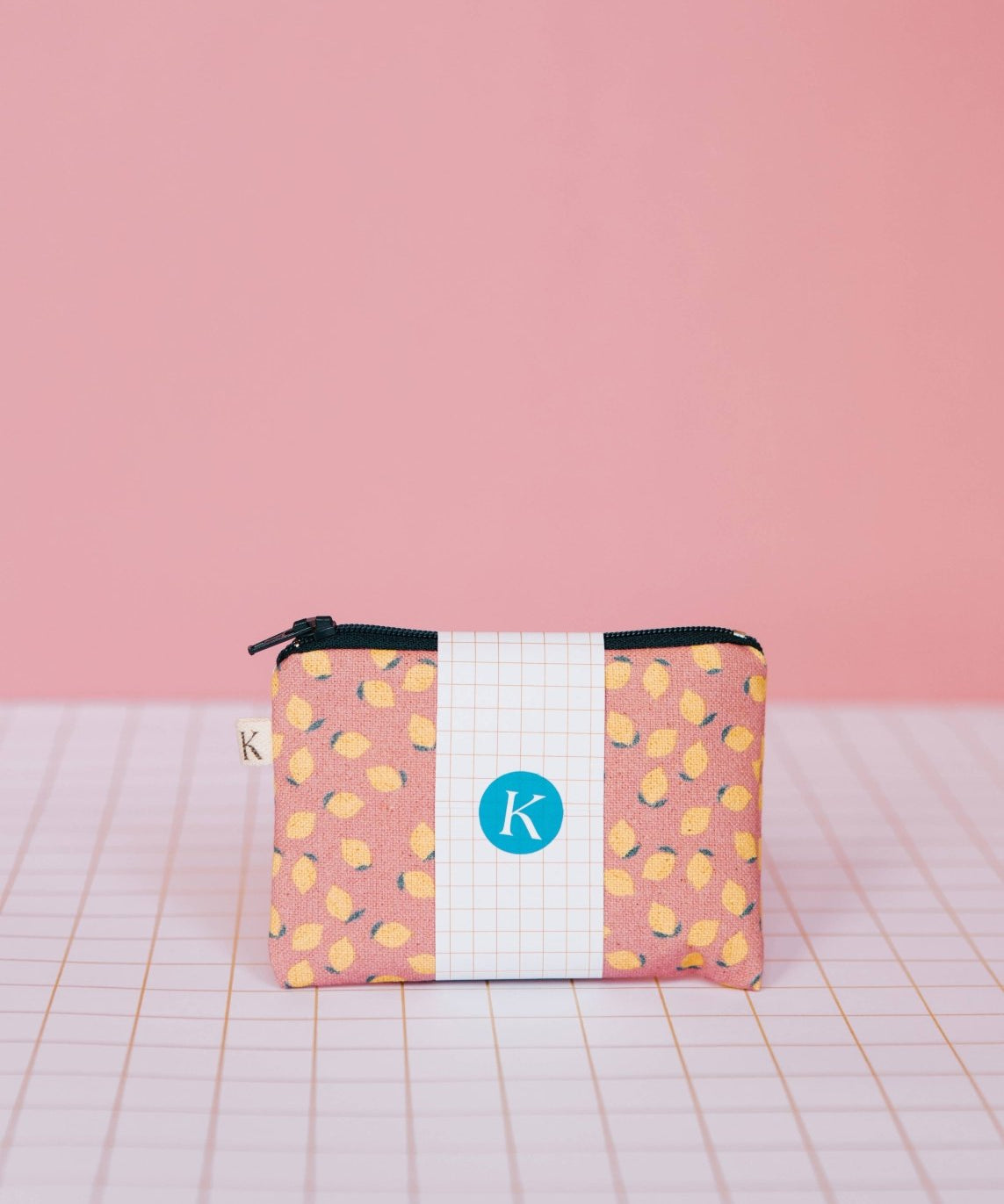 ECKE - Geldbeutel • Zitronen Pink - Geldbeutel - ROSA ECK