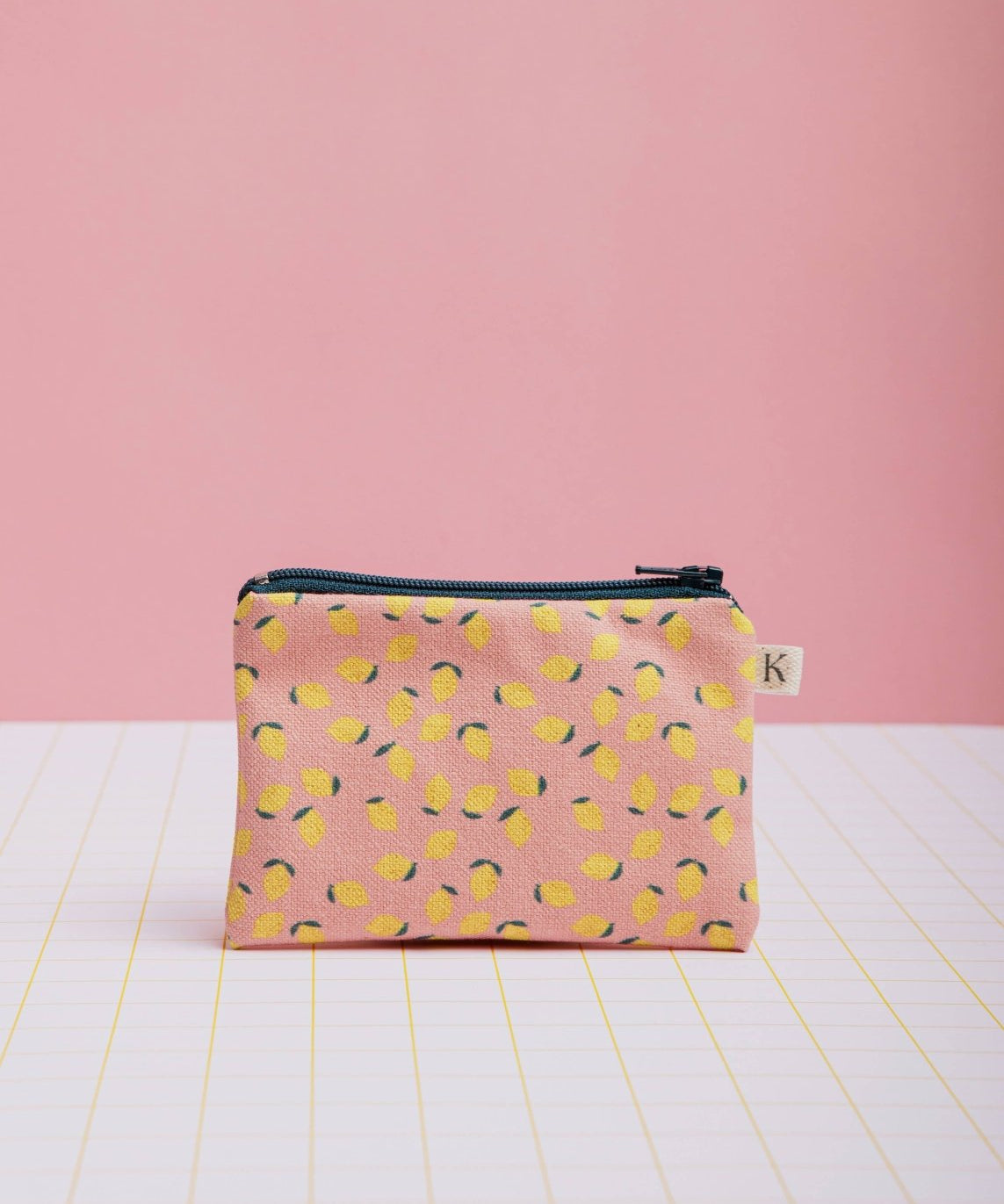 ECKE - Geldbeutel • Zitronen Pink - Geldbeutel - ROSA ECK