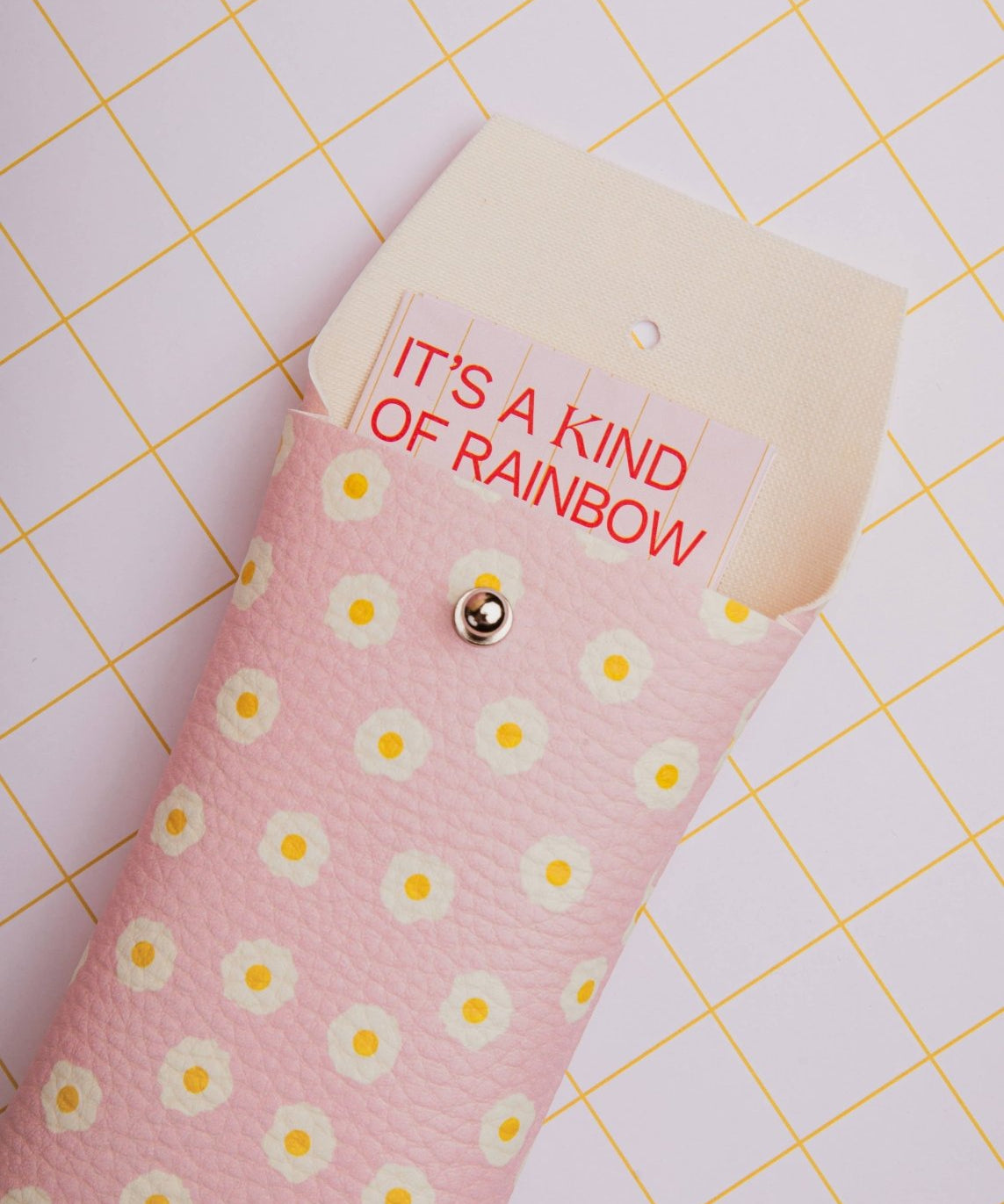 ECKE - HUEVOS Brillen - Etui • Spiegeleier - Pink - Brillen - Etui - ROSA ECK Concept Store
