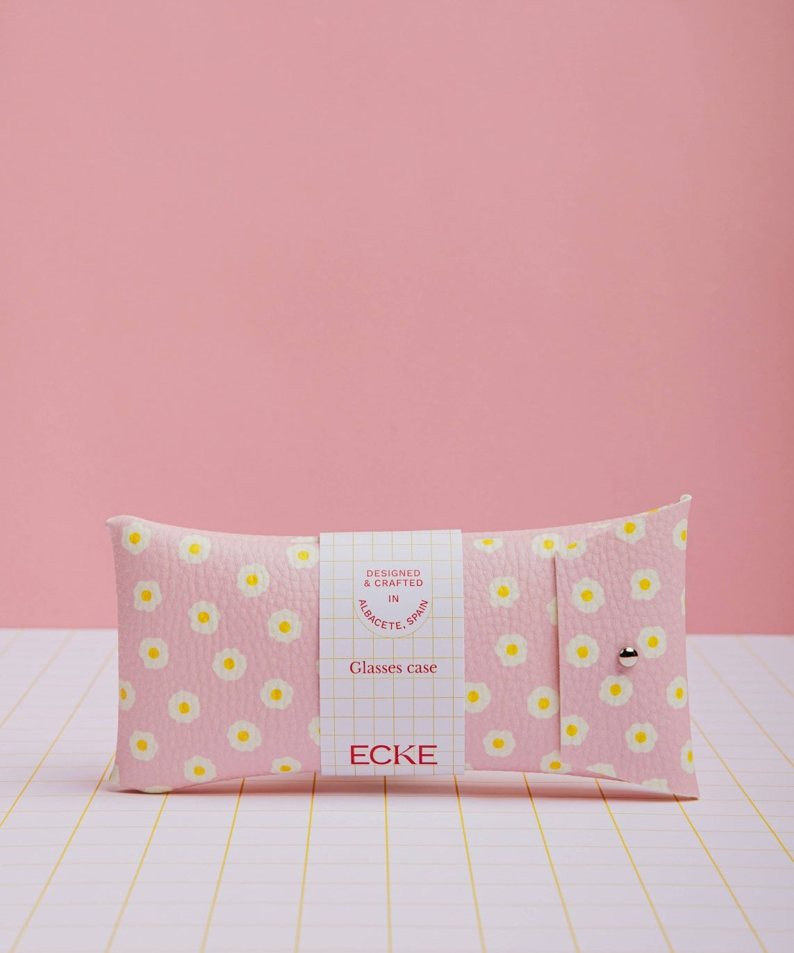ECKE - HUEVOS Brillen - Etui • Spiegeleier - Pink - Brillen - Etui - ROSA ECK Concept Store