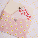 ECKE - HUEVOS Mini - Geldbeutel | Klick | Spiegeleier Pink - ROSA ECK - Ei, Rosa, Spiegelei