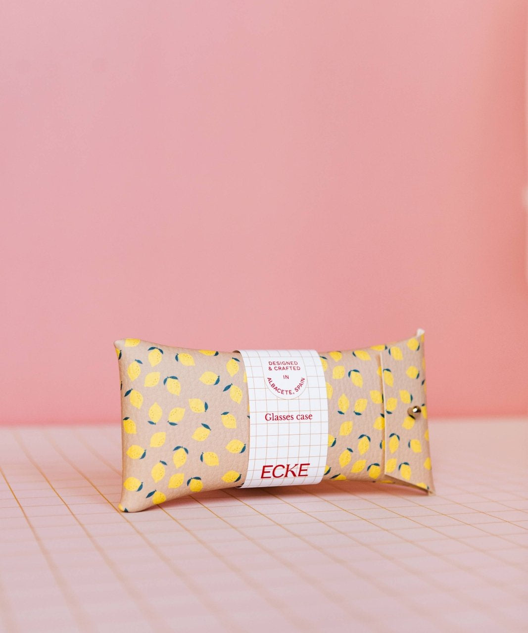 ECKE - LIMONES Brillen - Etui • Zitronen - Nude - Brillen - Etui - ROSA ECK Concept Store