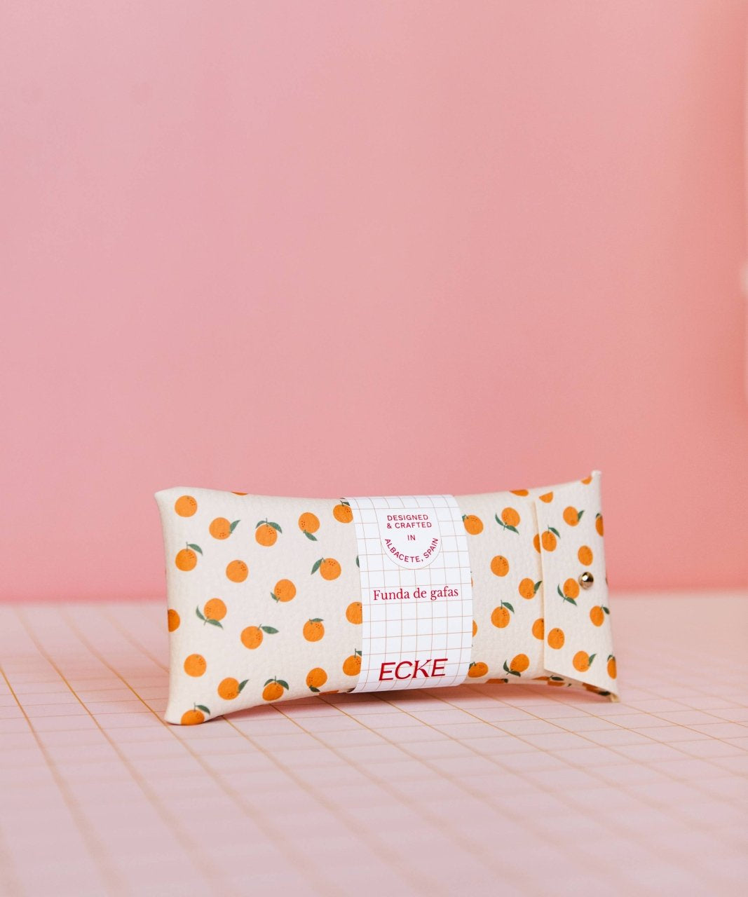 ECKE - NARANJAS Brillen - Etui • Orangen - Nude - Brillen - Etui - ROSA ECK Concept Store