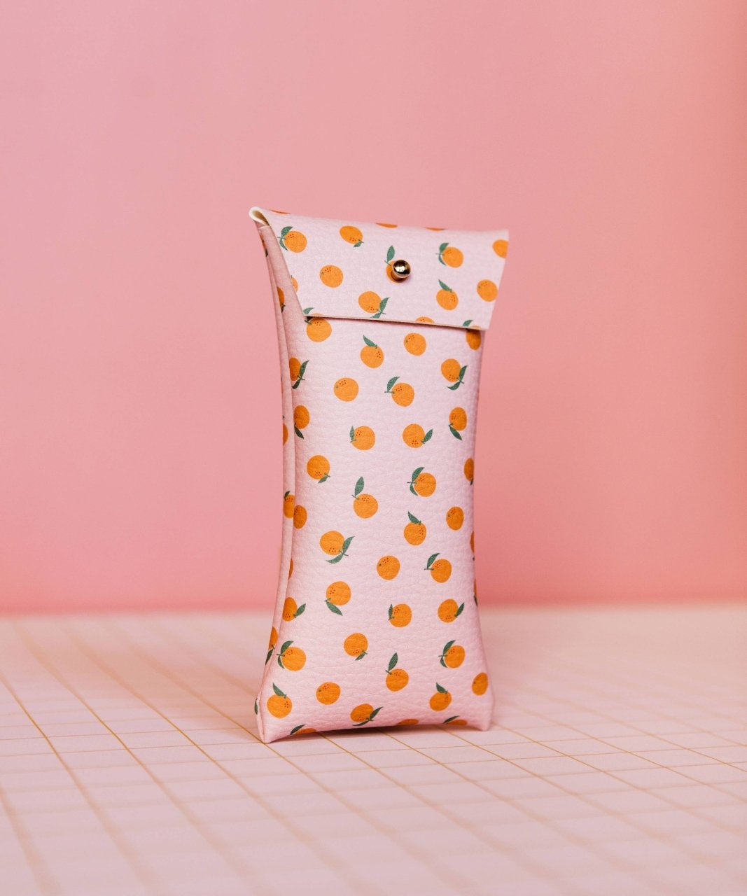 ECKE - NARANJAS Brillen - Etui • Orangen - Pink - Brillen - Etui - ROSA ECK Concept Store