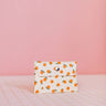ECKE - NARANJAS Mini Geldbeutel | Klick | Orangen Sandweiß - ROSA ECK - Nude, Orangen, Weiß