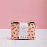 ECKE - NARANJAS Mini Geldbeutel | Zipp | Orangen Rosa - ROSA ECK - mandarine, obst, Orange
