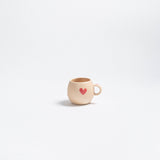 Egg Back Home - COZY HEARTS Espresso - Kaffeeball - Tasse (90 ml) (Limited Edition) - ROSA ECK