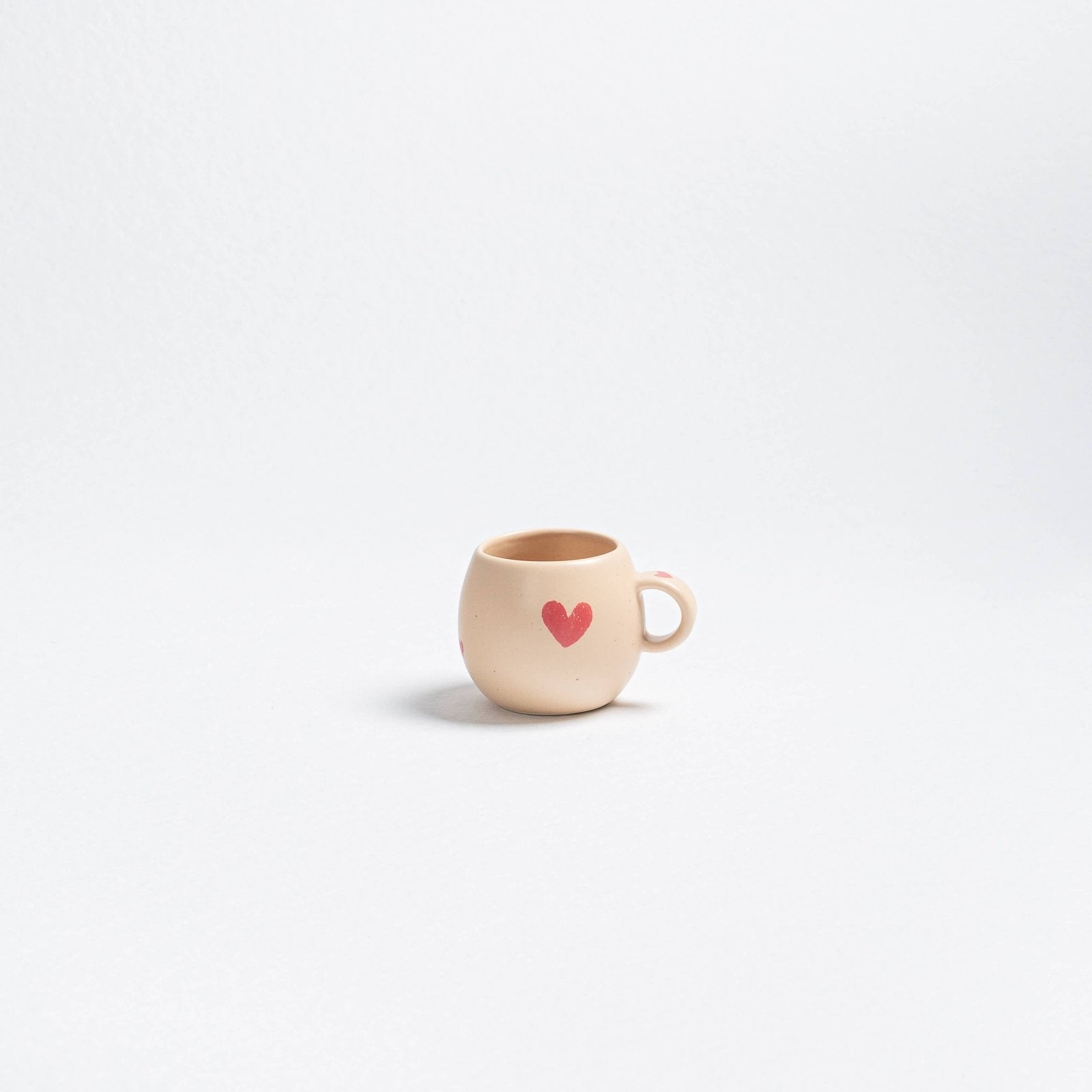Egg Back Home - COZY HEARTS Espresso - Kaffeeball - Tasse (90 ml) (Limited Edition) - ROSA ECK