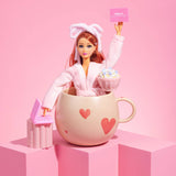 Egg Back Home - COZY HEARTS Große Tasse (500 ml) (Limited Edition) - ROSA ECK - Ball, ,