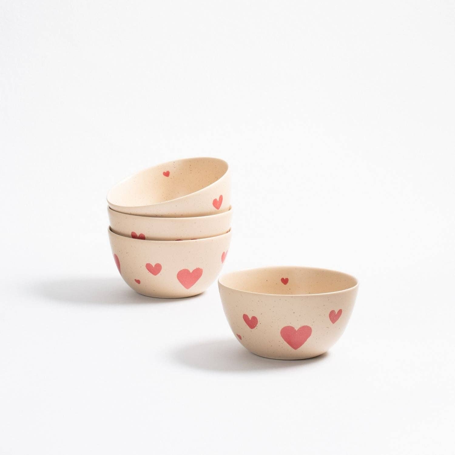 Egg Back Home - COZY HEARTS Schüssel (⌀ 16 cm) - ROSA ECK