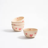 Egg Back Home - COZY HEARTS Schüssel (⌀ 16 cm) - ROSA ECK