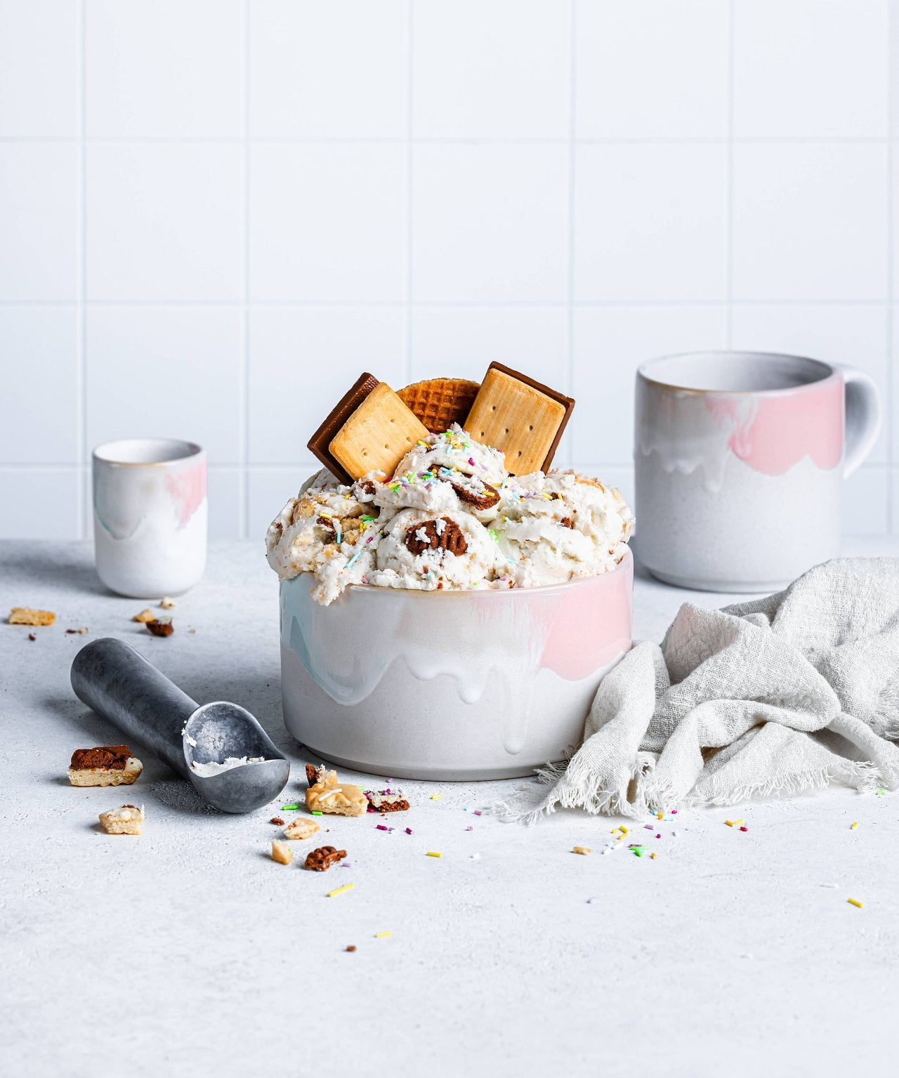Egg Back Home - FROZEN ICE CREAM Tasse (400 ml) - ROSA ECK