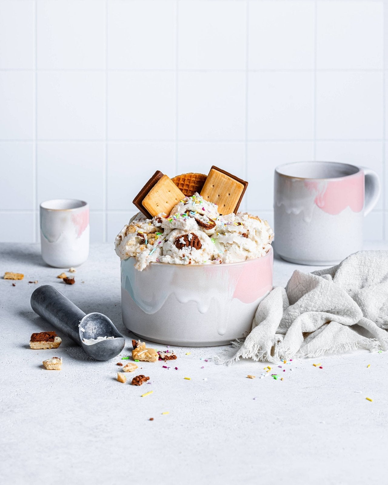 Egg Back Home - FROZEN ICE CREAM Tasse (400 ml) - ROSA ECK