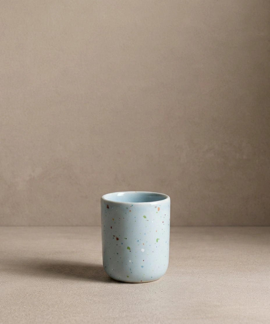 Egg Back Home - NEW PARTY Espressobecher/Eierbecher • Soft Blue - ROSA ECK