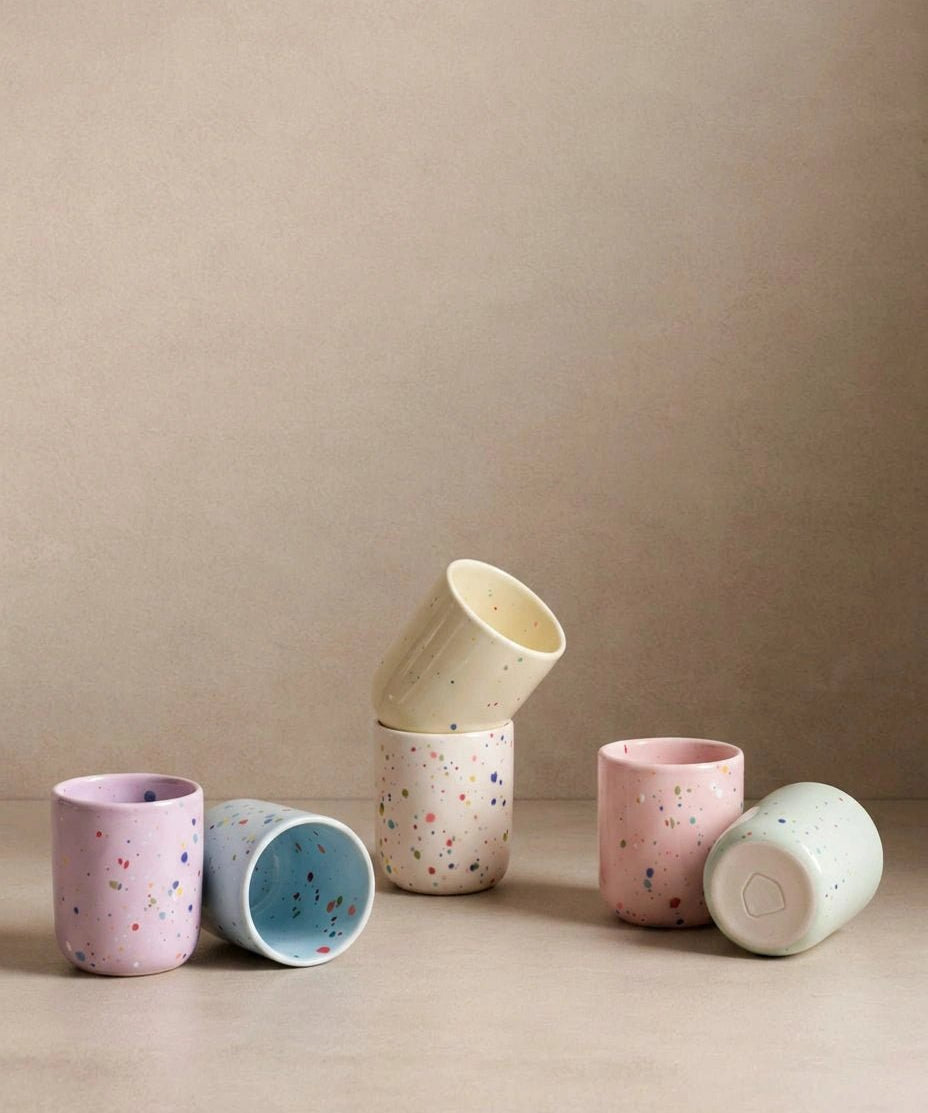 Egg Back Home - NEW PARTY Espressobecher/Eierbecher • Soft Blue - ROSA ECK