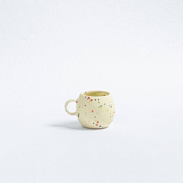 Egg Back Home - NEW PARTY Espressotasse Rund (90 ml) Gelb - ROSA ECK - Gelb, ,