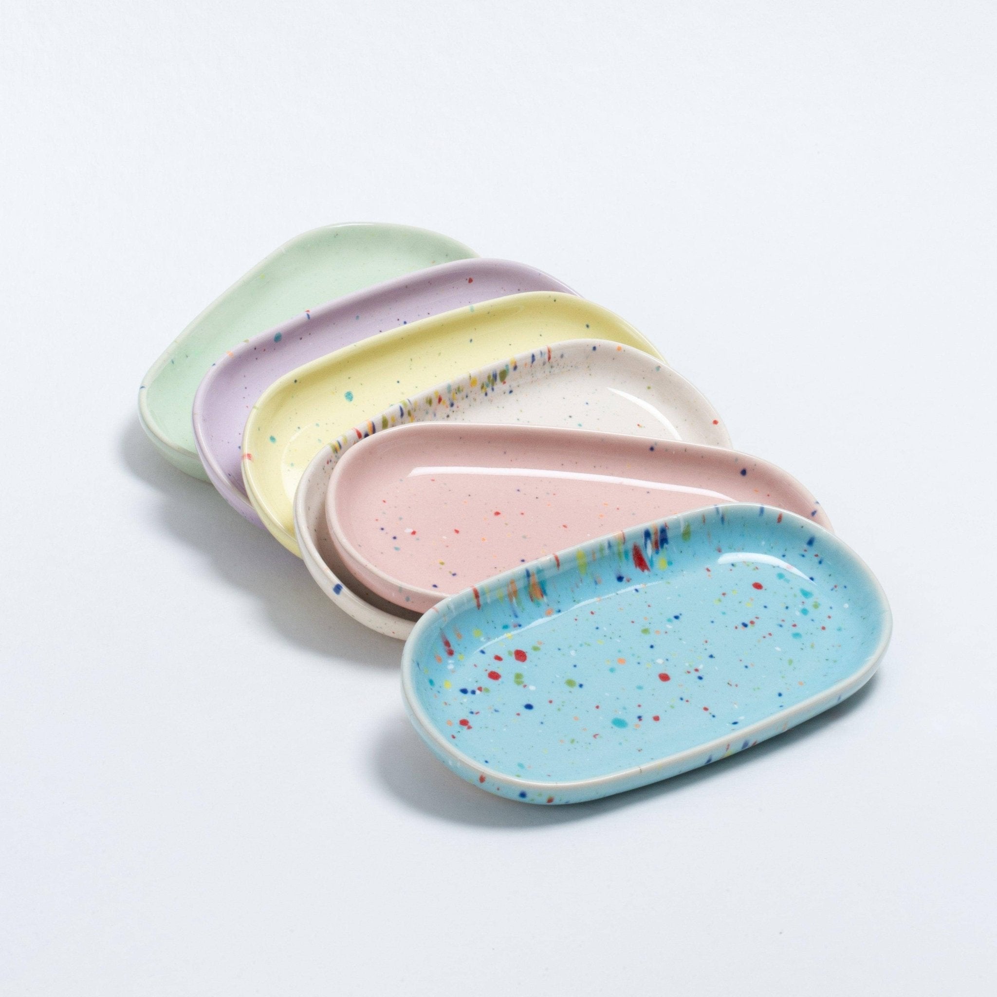 Egg Back Home - NEW PARTY Mini-Tablett (18 x 9,5 cm) • Soft Blue - ROSA ECK