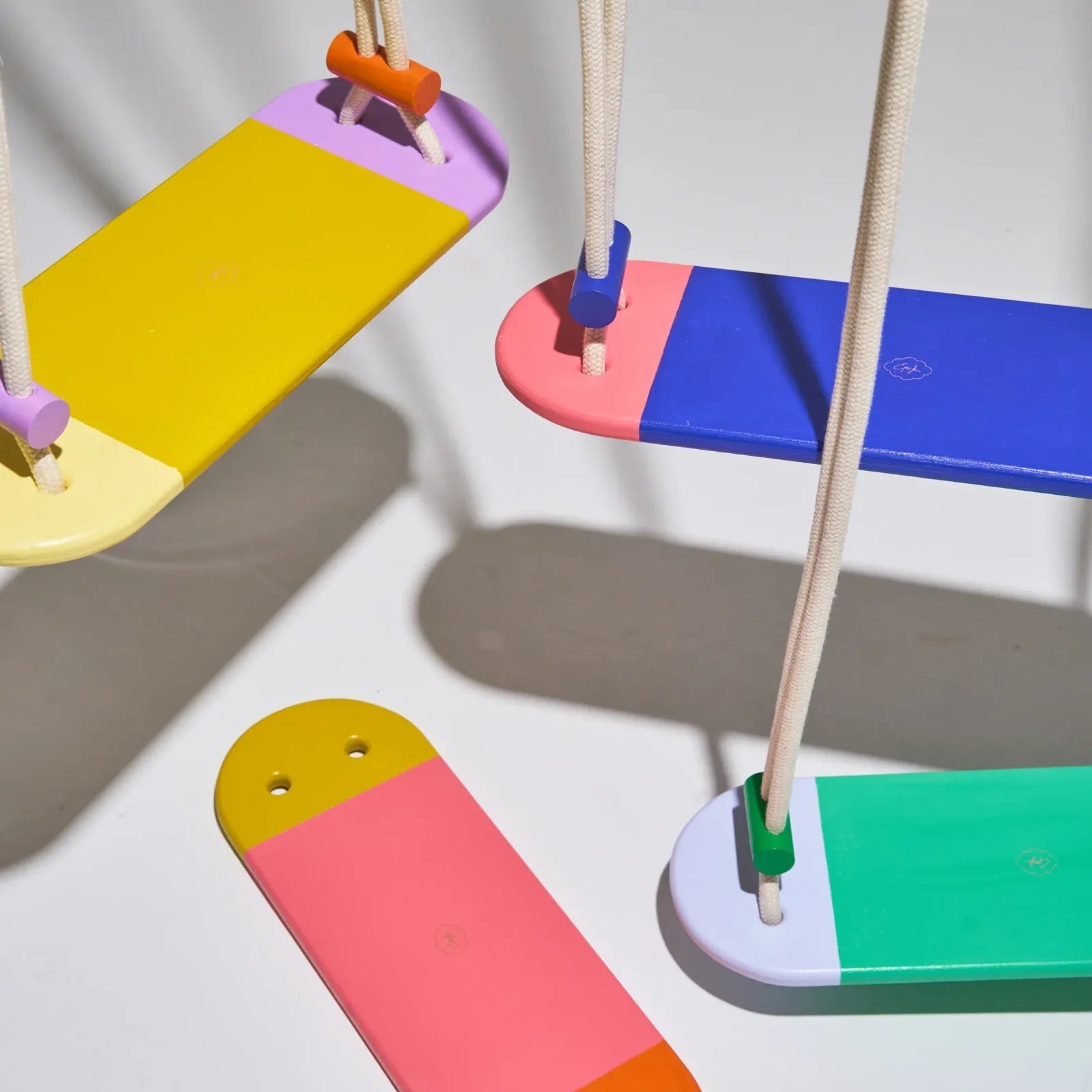 Eperfa - Schaukel für Kinder • Gelb - ROSA ECK