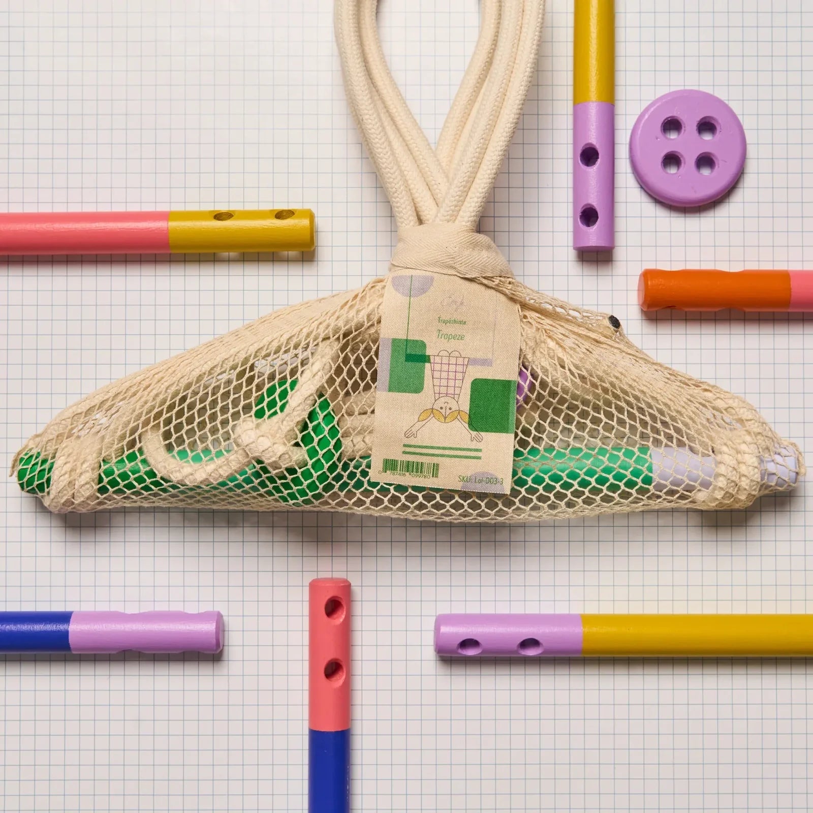 Eperfa - Trapez für Kinder • Grün - ROSA ECK