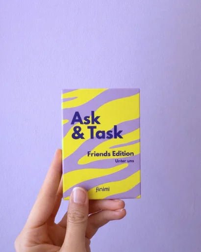 finimi - ASK & TASK Fragespiel • Friends Edition - ROSA ECK