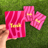 finimi - ASK & TASK Fragespiel | Selflove Edition - ROSA ECK - Karten, ,