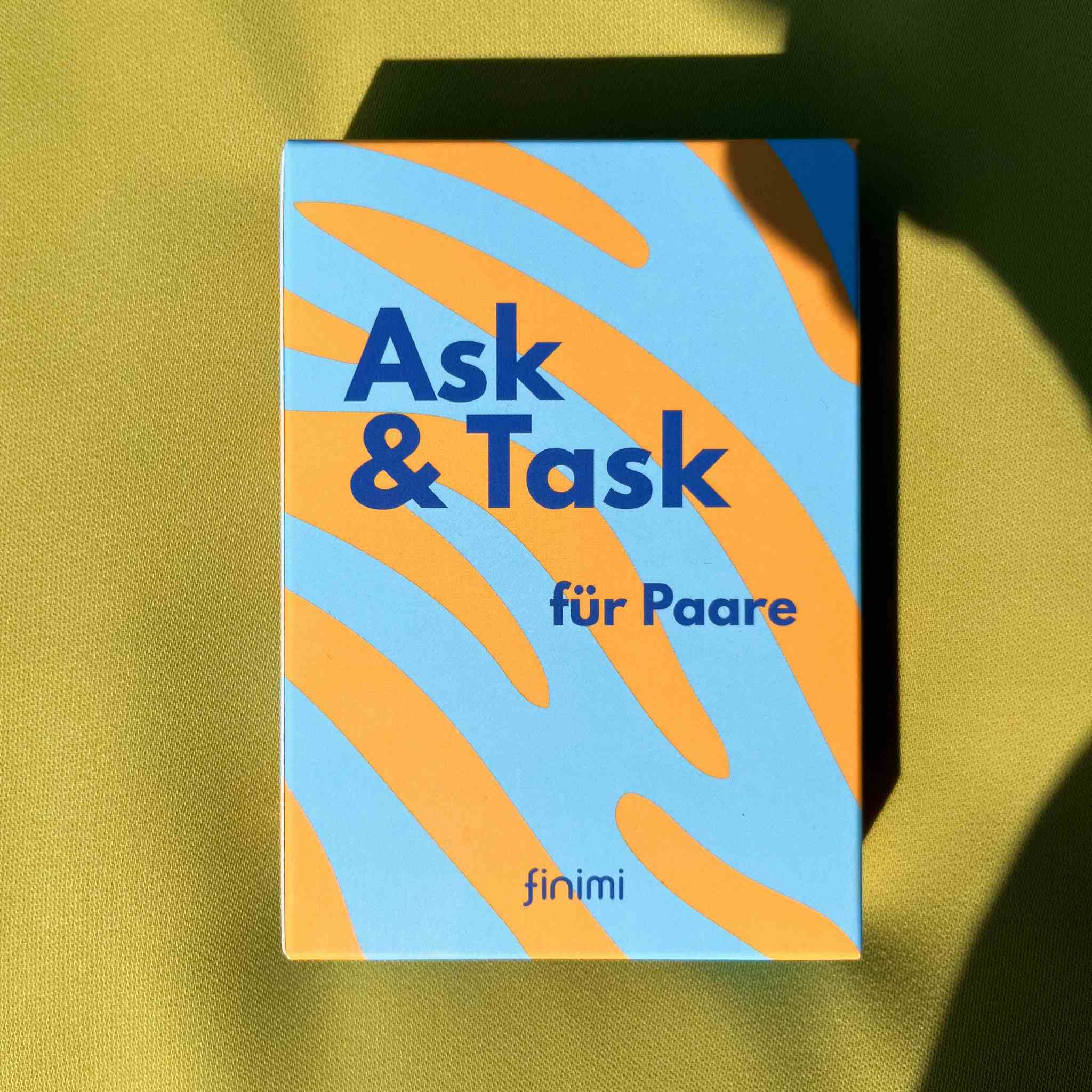 finimi - ASK & TASK Kartenset für Paare - ROSA ECK