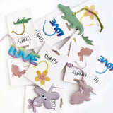 Firefly Reflectors - PURPLE FLOWER Reflektor für Kinder - ROSA ECK - Blume, Lila,