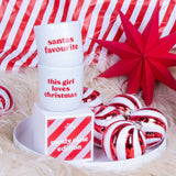 Frau Hansen - Becher Christmas Girl - ROSA ECK