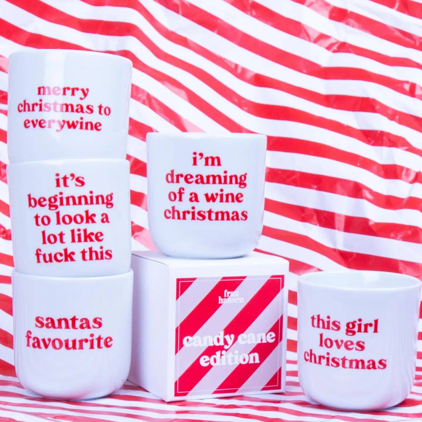 Frau Hansen - Becher Wine Christmas - ROSA ECK