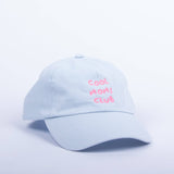 Frau Hansen - Cap Cool Moms Club • Light Blue/Neon Pink - Cap - ROSA ECK
